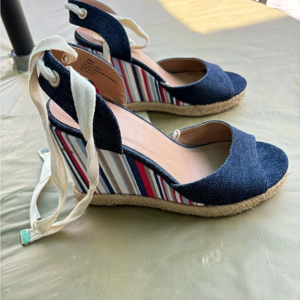 Comfort Womens Espadrille Wedge size 8 - Picture 12 of 13